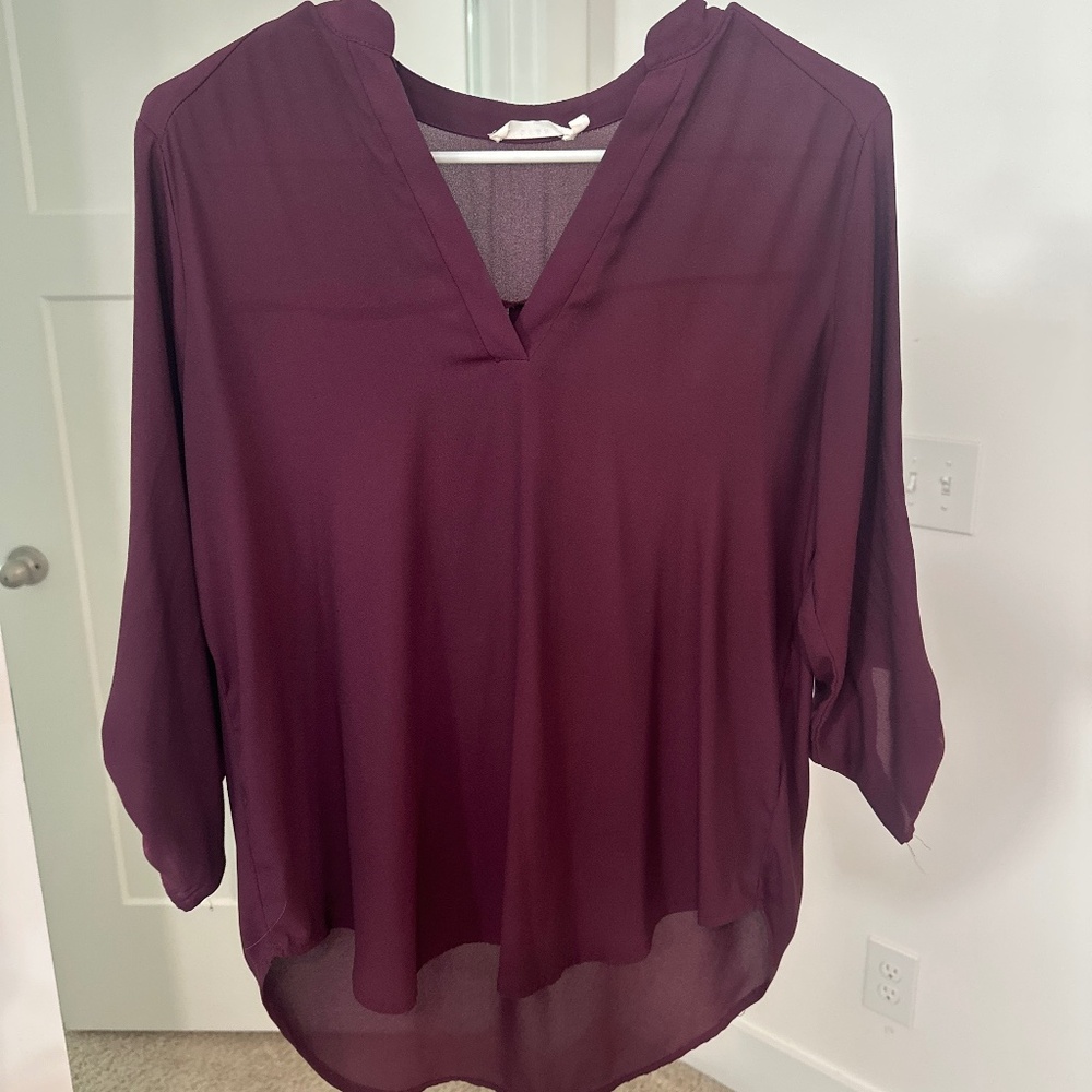 Purple blouse